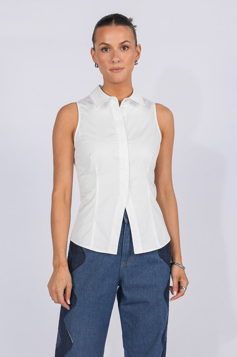 Elena Sleeveless Top